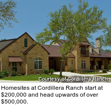 Cordillera Ranch - homes