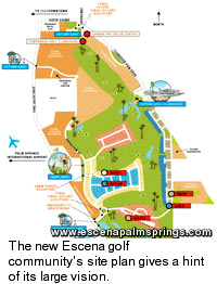 Escena Golf Club Homes Site Plan