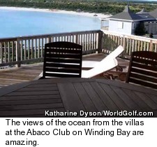 The Abaco Club on Winding Bay - View from Villa