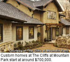 Cliffs at Mountain Park - custom homes