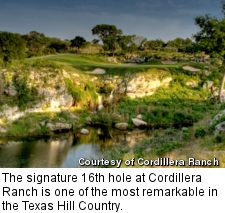 Golf course at Cordillera Ranch