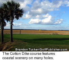 Cotton Dike Golf Course - Coastal View