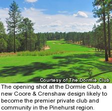 Dormie Club golf course