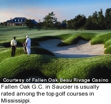 Fallen Oak golf course