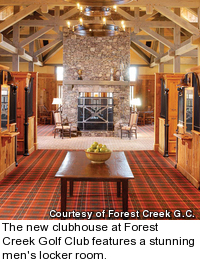 Forest Creek Golf Club - locker room