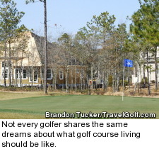 Golf course communities