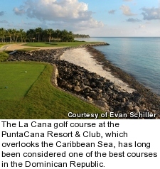 La Cana golf course at PuntaCana resort - hole 5