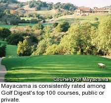 Mayacama golf course - hole 18