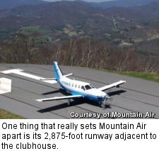 Mountain Air - runway