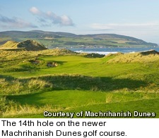 Machrihanish Dunes golf course - hole 14