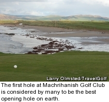 Machrihanish Golf Club - old course - hole 1