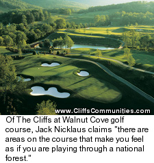 The Cliffs at Walnut Cove Golf Course