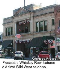 Whiskey Row - Wild West saloons